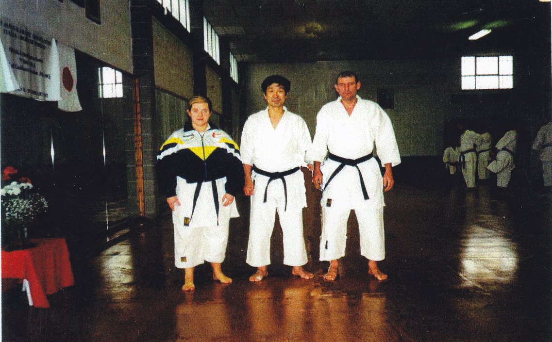 SKS FUDO SHIN - KARATE VOGHERA - I Maestri Furia e Albini col M° Osaka